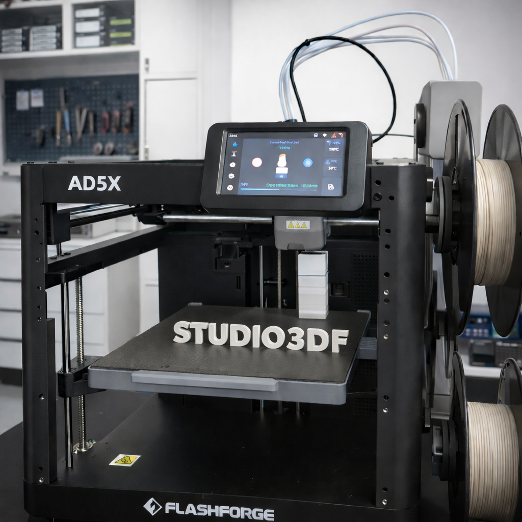 Impressão 3D em andamento